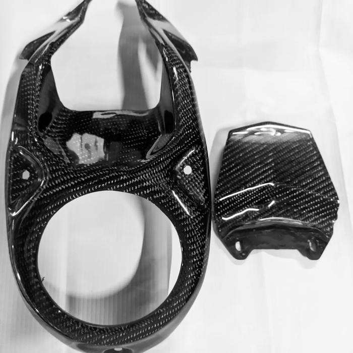 Promo COVER TUTUP TANGKI YAMAHA XABRE LAPIS CARBON KEVLAR - + cover tutup