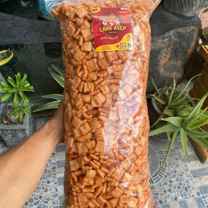 

SALE KERUPUK RAMBAK TAHU MEDAN 1KG-Asep Cemilan Pedas Snack Makanan Keripik Food krupuk - PEDAS BALADOTERLARIS