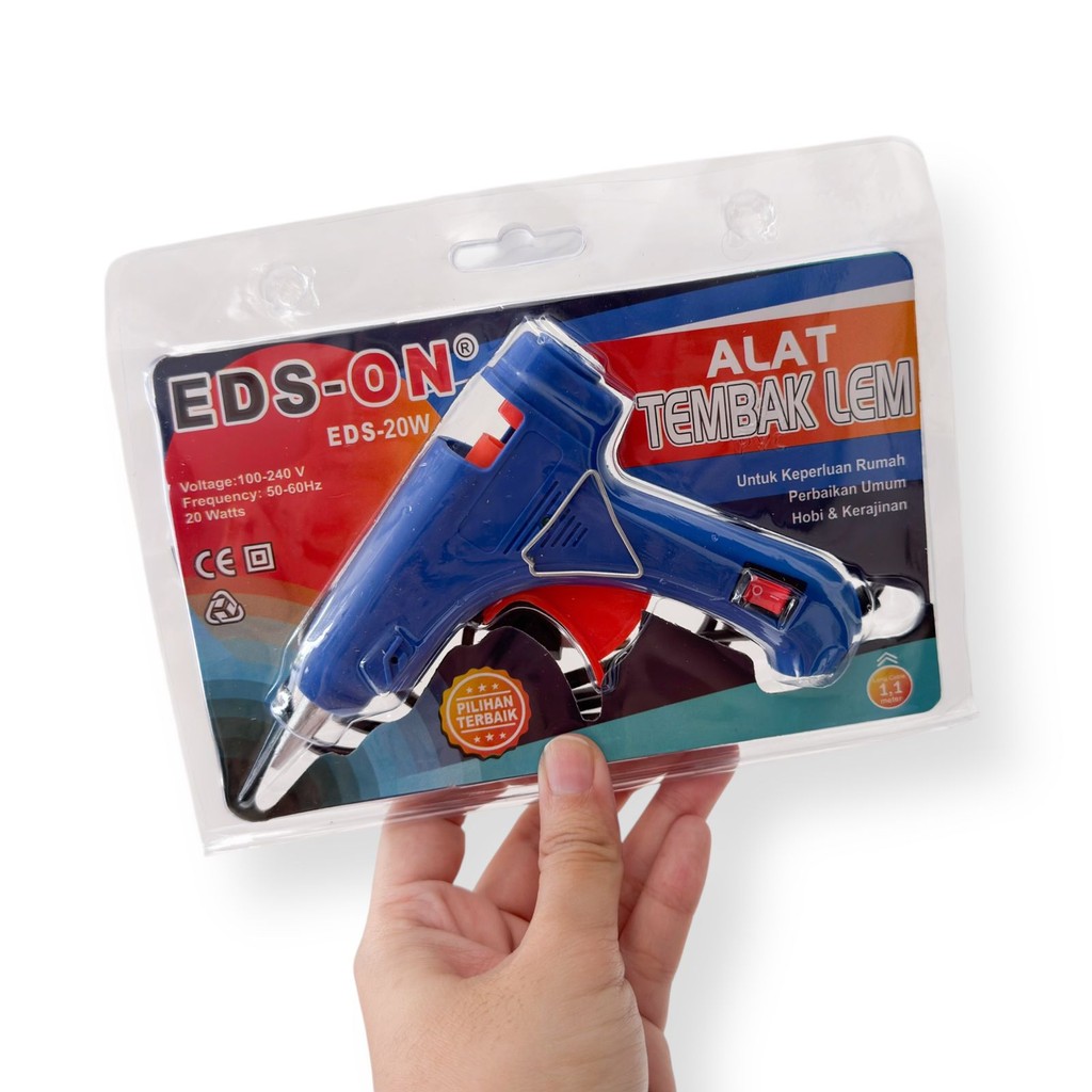 

GLUE GUN KECIL BIRU / LEM TEMBAK KECIL BIRU