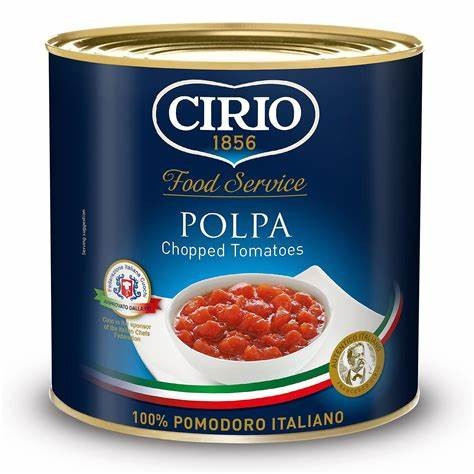 

Cirio Chopped Tomatoes - 2500 GRAM