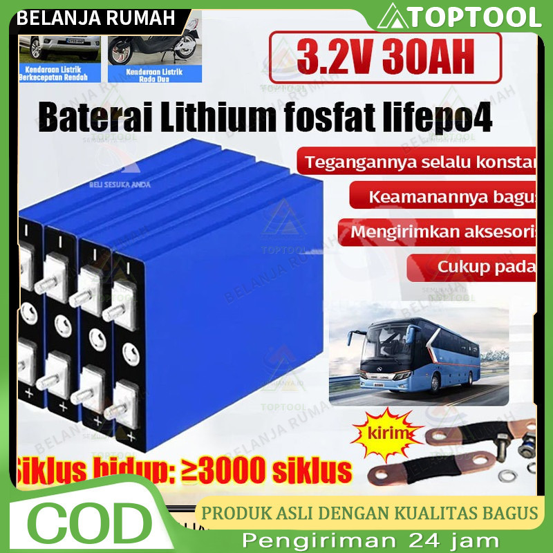 CALB UPS BMS 14.8v/12v/3.7v/3.2v Baterai Lifepo4 3.2V 32Ah Baru 12.8V 14ah/30ah 3C 5C Paket Baterai 