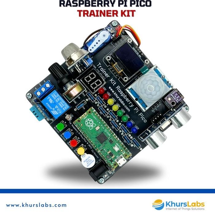 Jg87 Trainer KIT Raspberry Pi PICO - Praktikum KIT Pembelajaran Pembuatan Proyek Pemrograman IOT - P