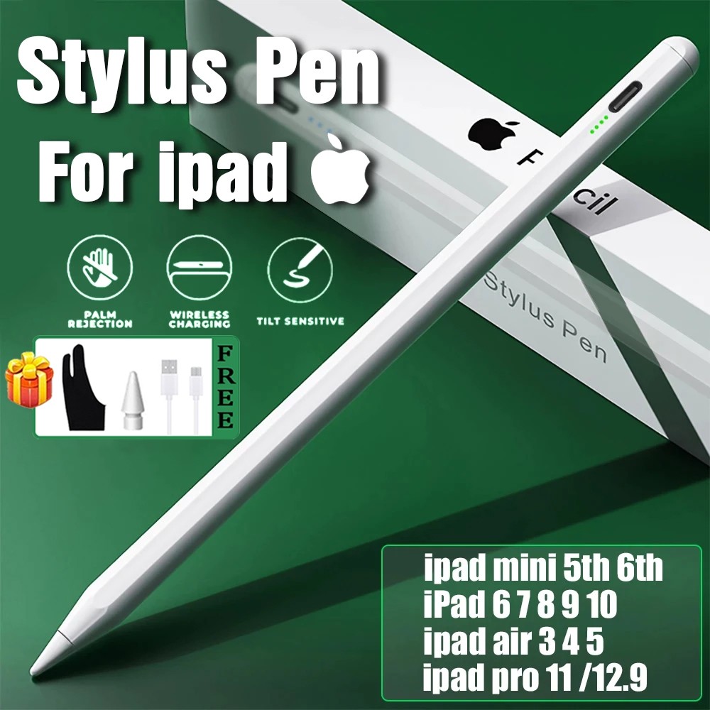 Stylus Pen For iPad Stylus Pen with Apple Pencil for iPad Pro 11 2021 Gen 7/8/9 10.2 iPad Air5 Mini 