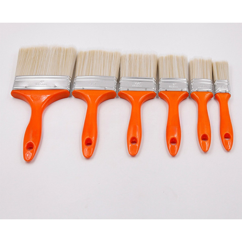 

Home Improvement Wall Paint Brush PET Soft Bristle Durable Cleaning Brush ABS Handle Home Decoration Oil Painting Brush Tools