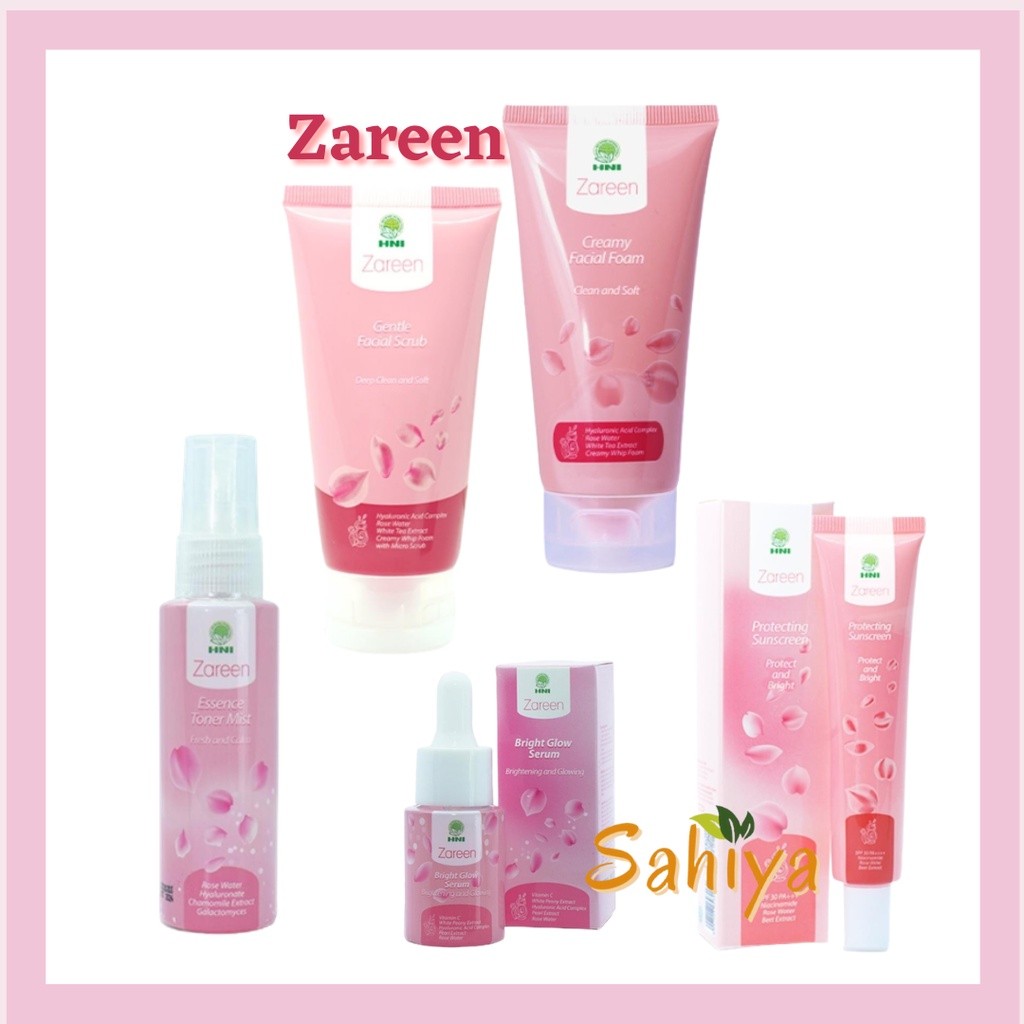 Zareen Skincare Hni Hpai - Facial Foam | Facial Scrub | Essen Toner | Serum | Sunscreen Hni