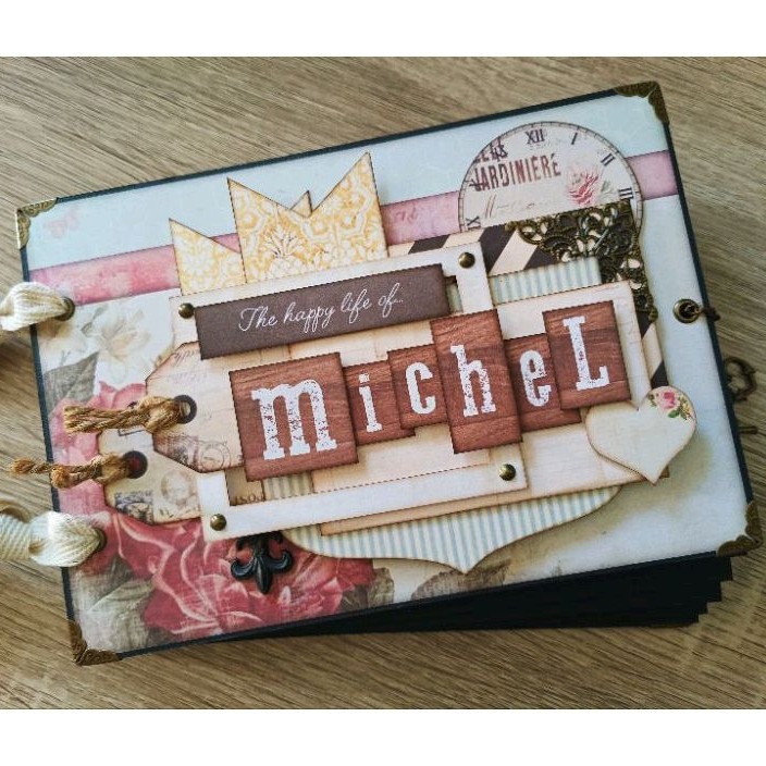 Scrapbook Vintage | Scrapbook Custom | Kado Ultah | Album Foto