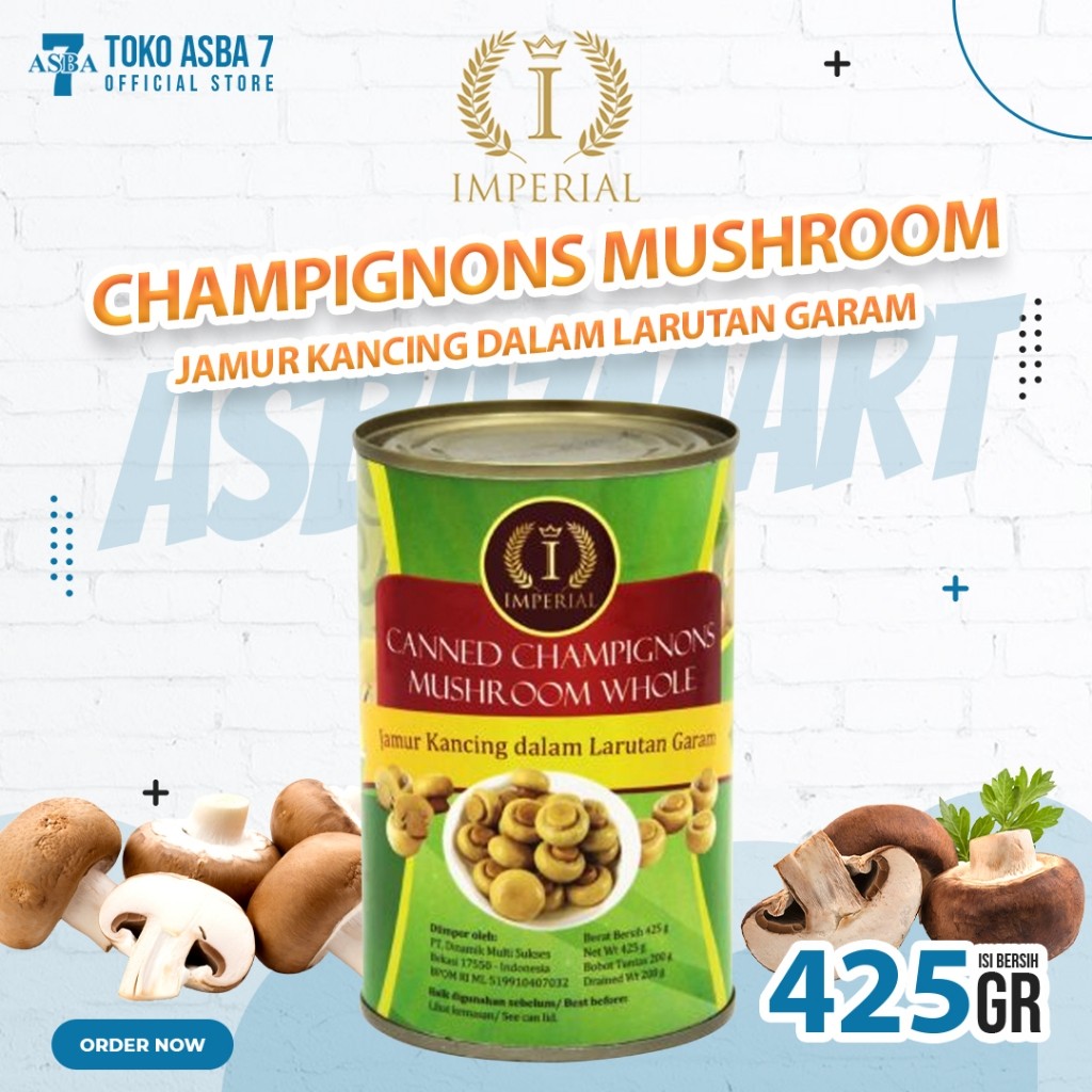 

IMPERIAL MUSHROOM WHOLE 425G