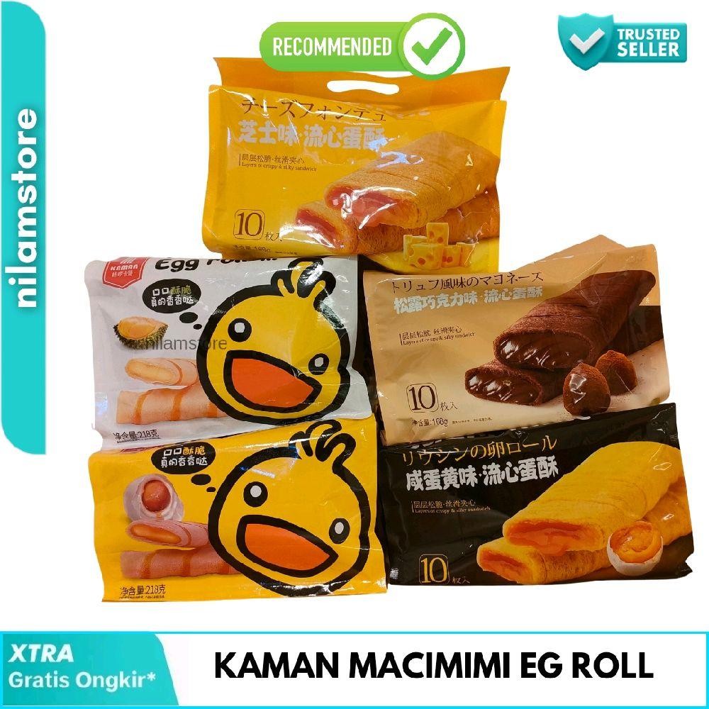 

Melundo/Kaman/Golden/Macimimi Fuji Egg Roll Crepes isi 10 Sachet