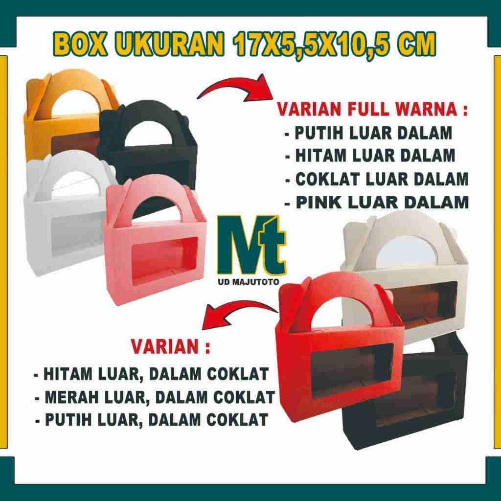 

Box 17x5,5x10,5 cm / Box Jinjing / Box Sambal / Kardus Polos