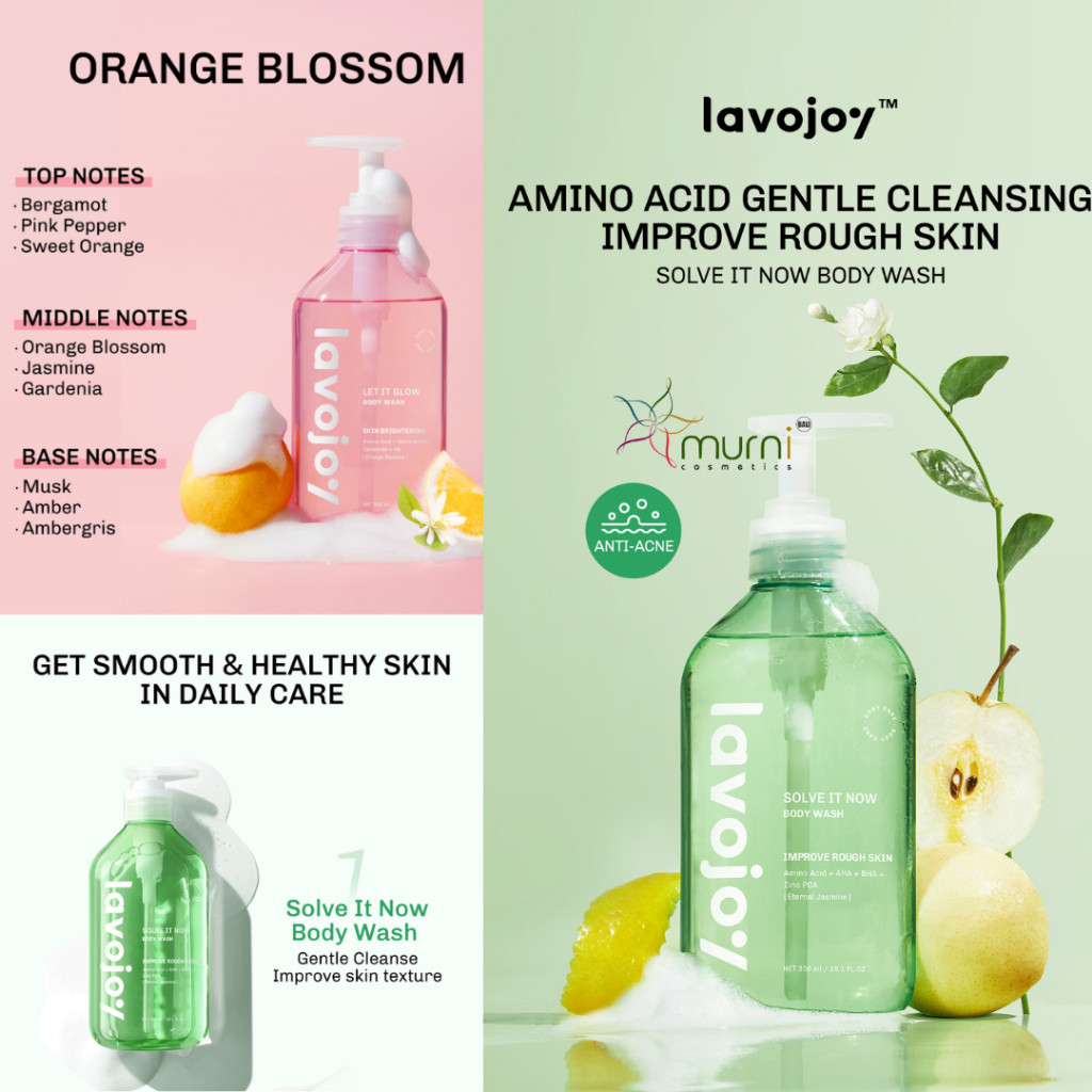 

LAVOJOY BODY WASH 300ML