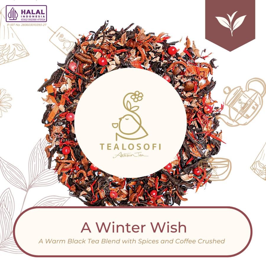 

Trosten x Tealosofi A Winter Wish - Tealosofi Artisan Tea Black Tea Blend - Teh Indonesia