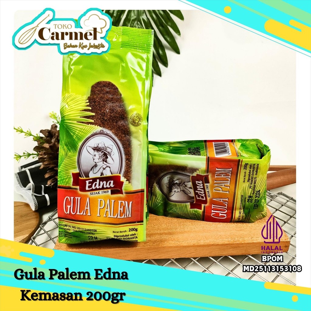 

Gula Palem Edna 200gr - Palm Sugar / Gula Aren Semut
