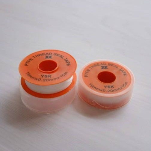 Seal Tape Jumbo 19mm YSK/ Isolasi Air Selotip Pipa Kran