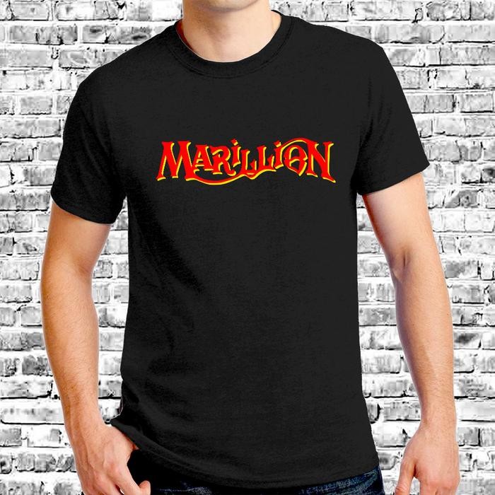 (COD) Marillion - Kaos Marillion Logo - Hitam, S