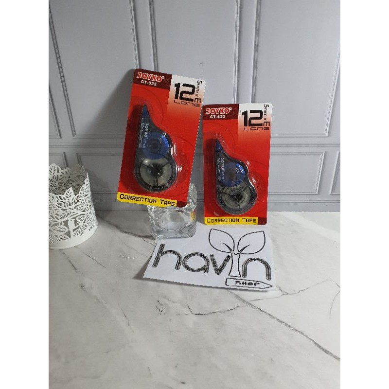 

tipex roll Joyko CT-522 12meter atau CT-559 correction tape/tipe-x kertas