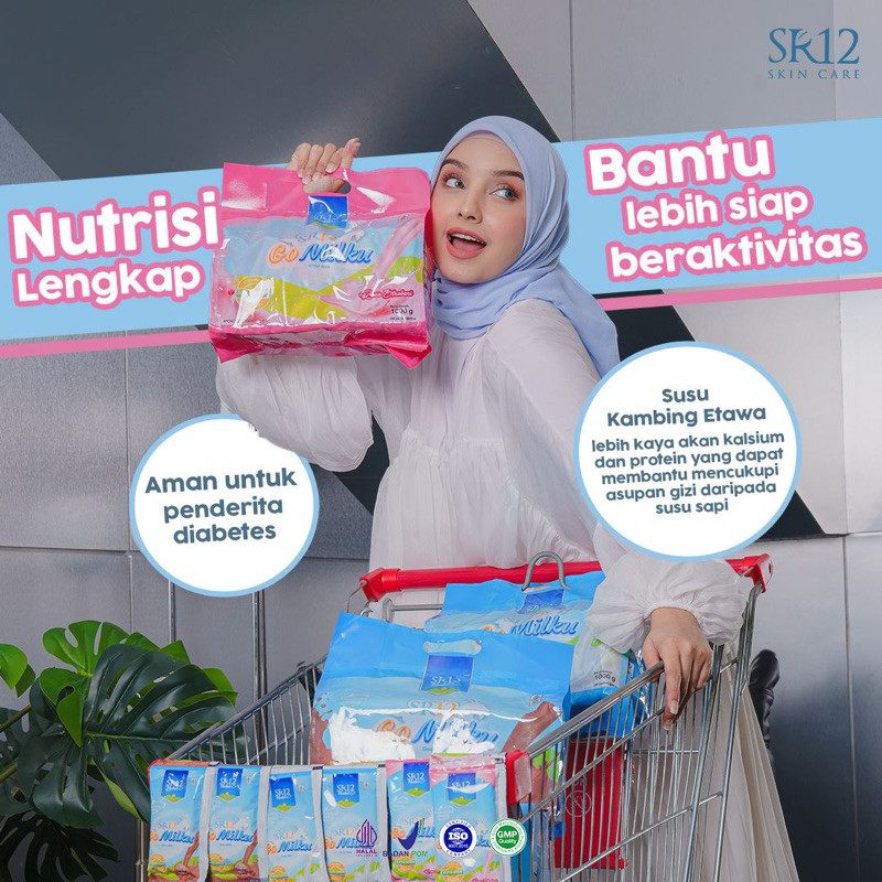 

(EXTRA PROMO) GOMILKU SR12 SACHET / SUSU ETAWA / SUSU KESEHATAN / SUSU TULANG