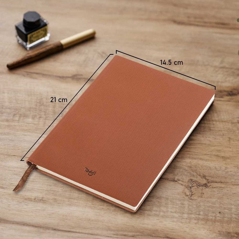 

LCMNCLL Toddi Buku Jurnal Leather Notebook Diary 68GSM 200 Halaman Grid - TD101