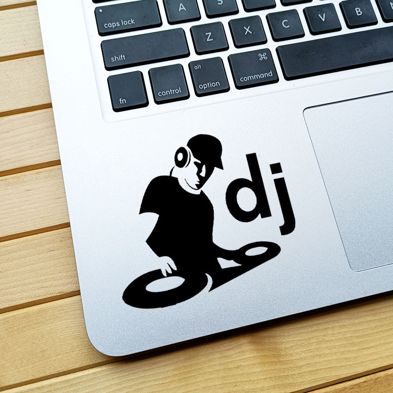 Sticker Macbook Stiker Laptop DJ Beat Disk Vinyl Laptop Sticker for Apple Macbook Air 13 Retina