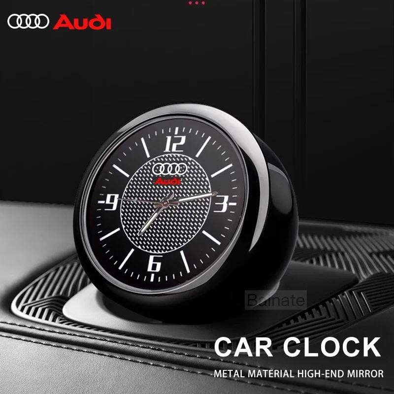 For Audi  Car Clock Ornaments Car Watch Ornaments A3 A4 A6 B8 A5 B7 C7 A7 A8 B9 B6 C6 Q2 Q3 Q5 Q7 TT