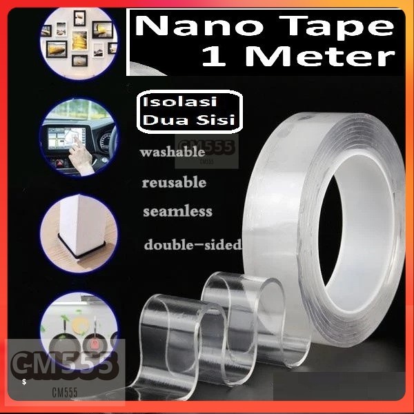 

Nano Double Tape /Nano Tape/Selotip Isolasi 1 Meter