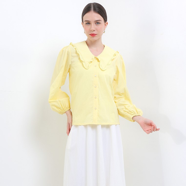 X EIGHT Willow Shirts - Kemeja Sailor Ruffle