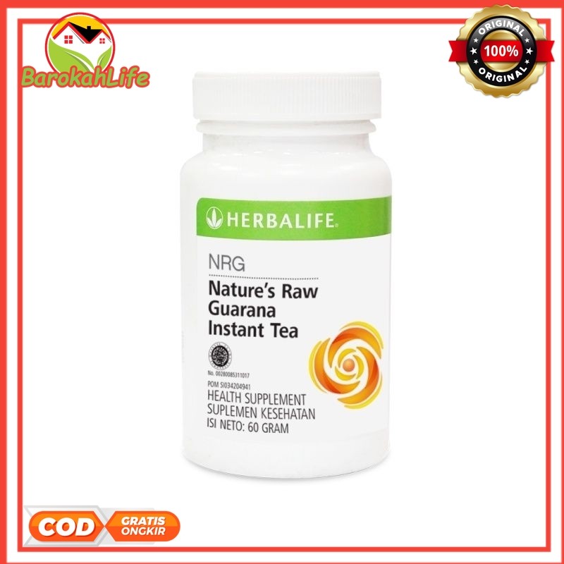 Tea N.R.G Herbalife Teh Herbal Herbalife NRG Tea Pelangsing Badan Cepat - Teh Murni NRG Teh Penambah