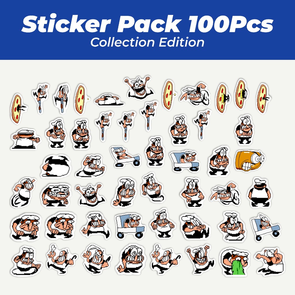 

Hot Stiker Pizza T Pepi V7 Dekorasi Lucu Kreatif untuk Notebook, Skateboard, HP