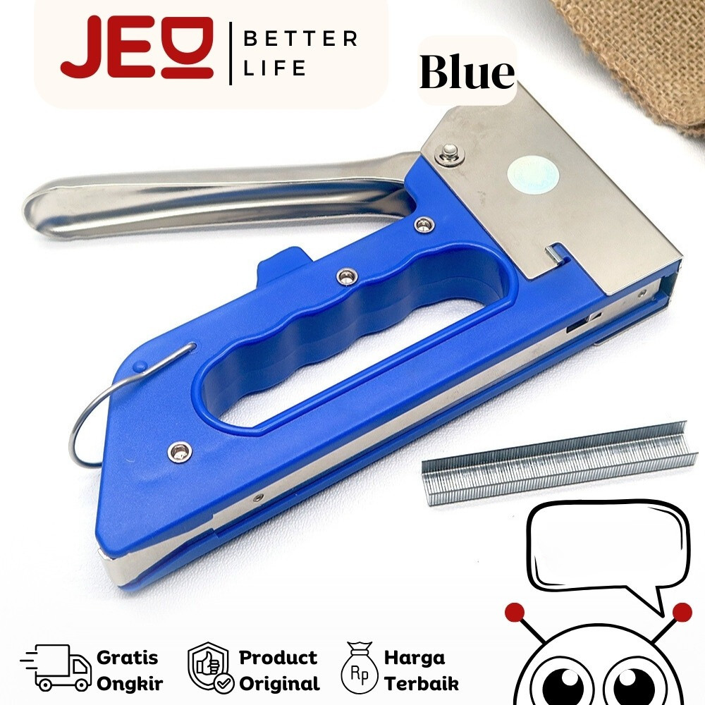 

Staples Tembak Gun Tacker BOSSCO plastik + Isi atau Refil 13/8 Stapler Staples | Stepler Tembak BOSSCO | Stepler Gun BOSSCO | Stapler Tembak JEDI | Stapler Gun JEDI