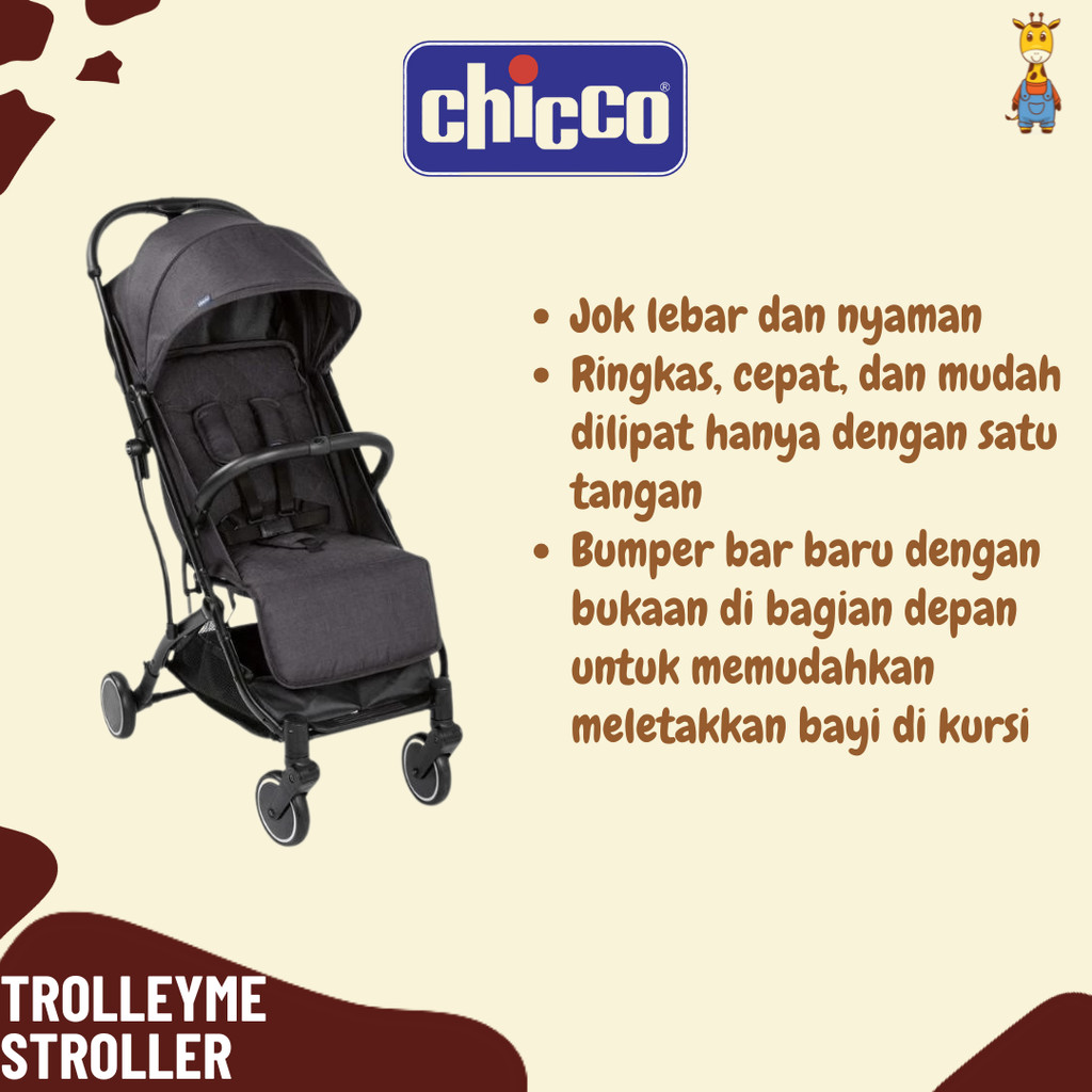 Chicco Trolleyme Stroller - Stroller Bayi