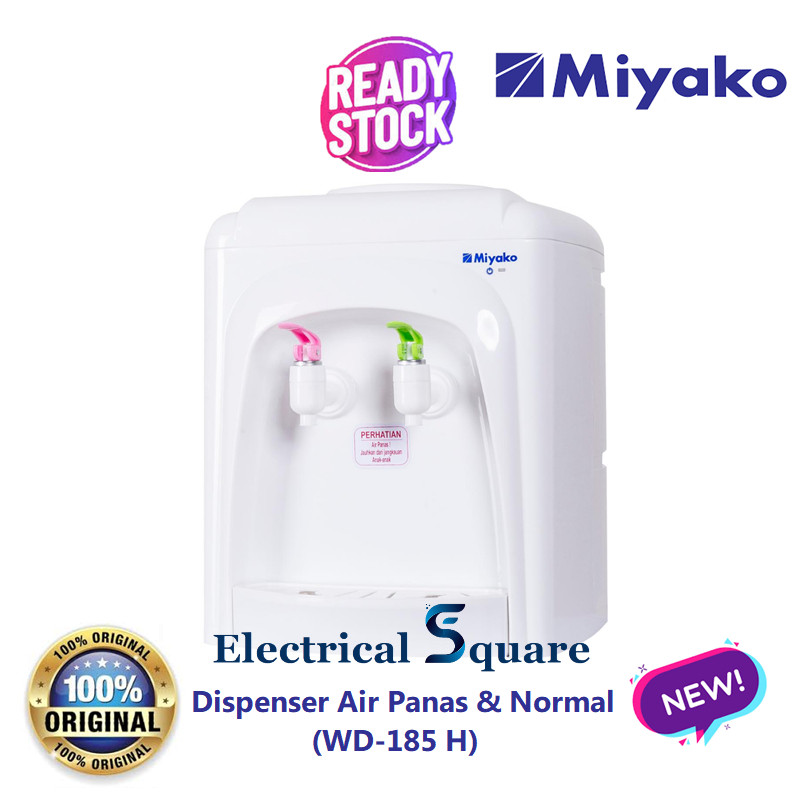 

Miyako Dispenser Air Panas & Normal (WD-185 H) Galon Atas Super Hot WD 185 H Original SNI