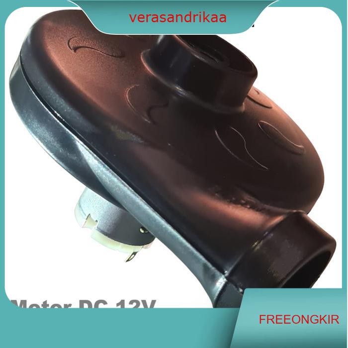 Blower Tiup BBQ Pompa Angin Keong/ Turbo Fan Air Flow DC 12 V