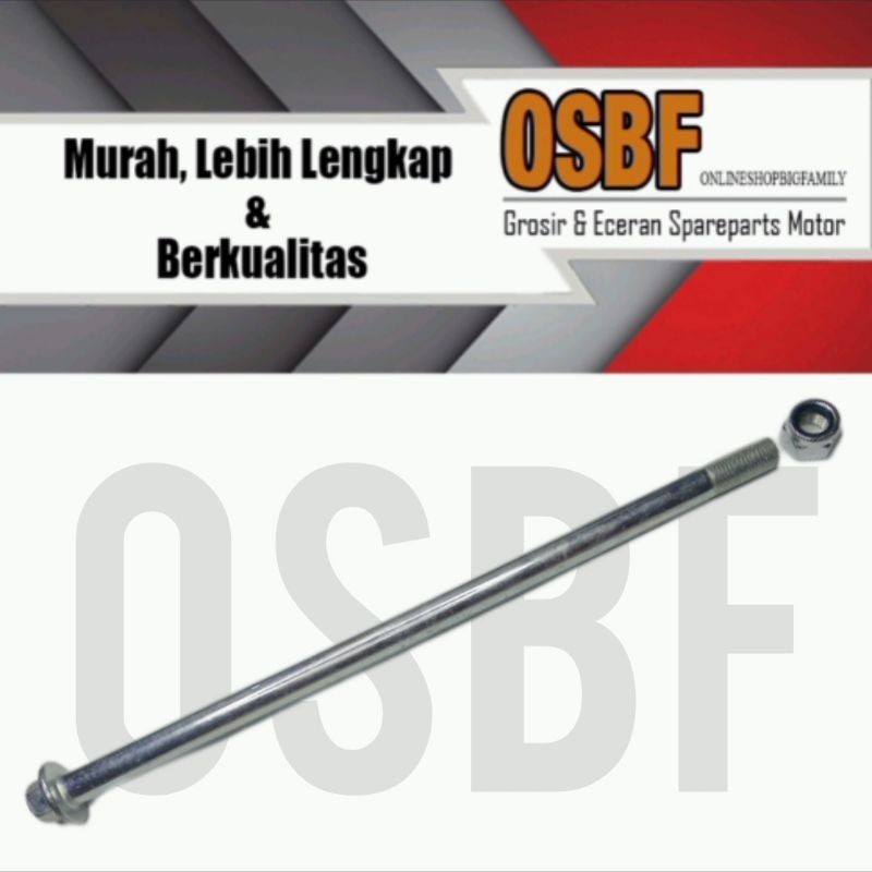 AS FORK/AREM+MUR JUPITER MX, DIAMETER: 12MM, PANJANG: 25,5CM (0001)