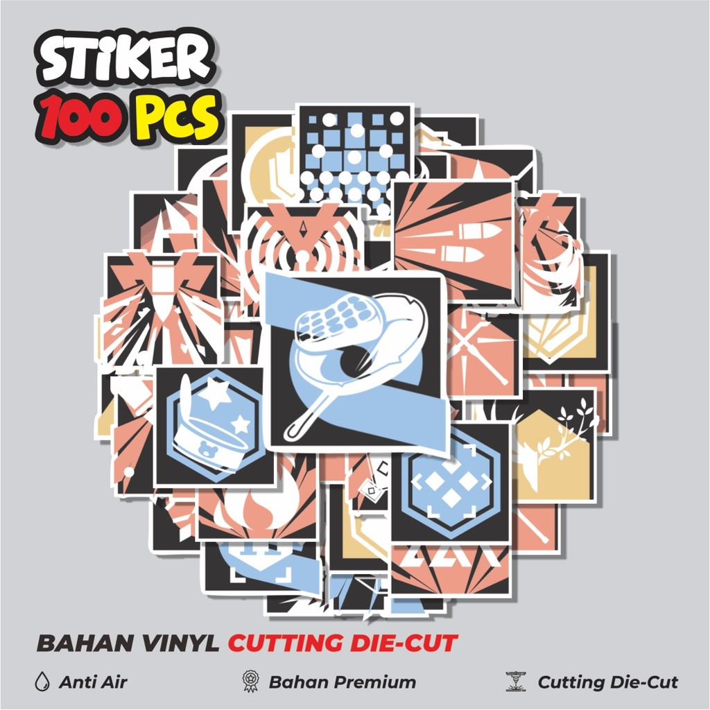 

Terbaru! 50 pcs Stiker Game Ark Skill V2 Dekorasi Lucu Kreatif untuk Notebook, Skateboard, HP