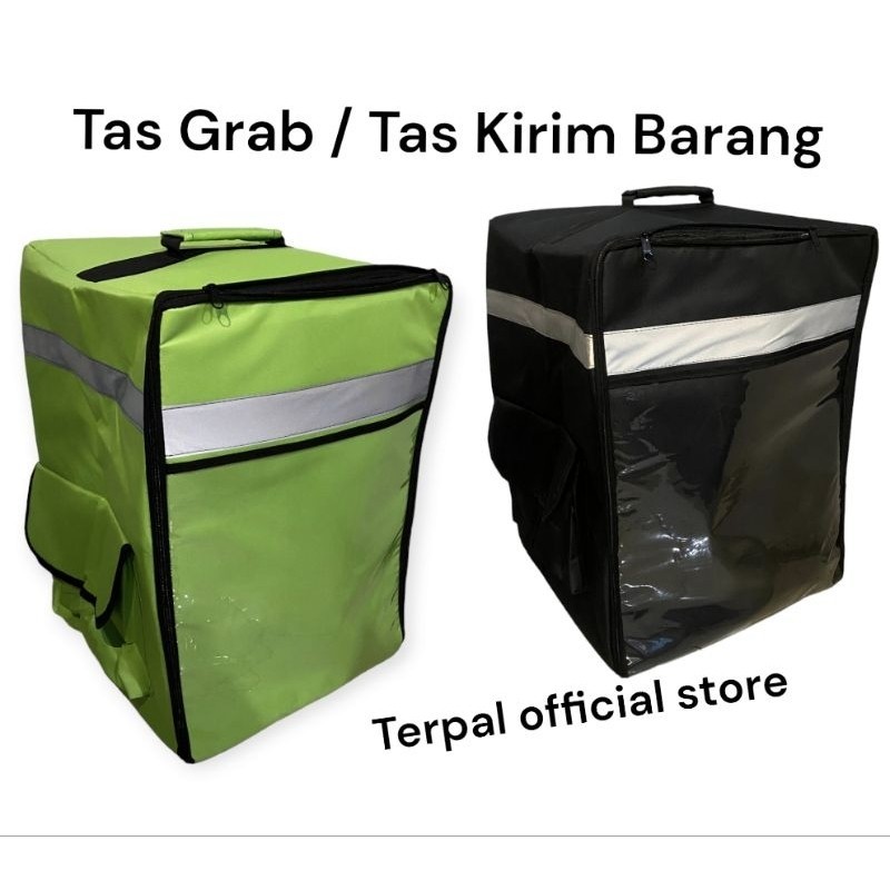 Tas Grabfood Tebal Anti air / Tas Delivery / Tas kurir / Tas Kirim Barang Jumbo