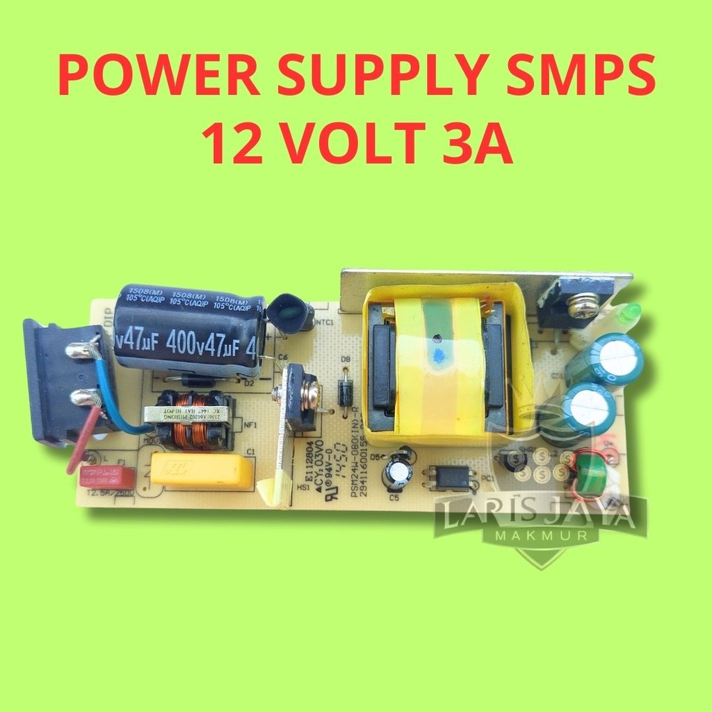 PSU 12V 3A SMPS Power Supply 36Watt Heavy Duty