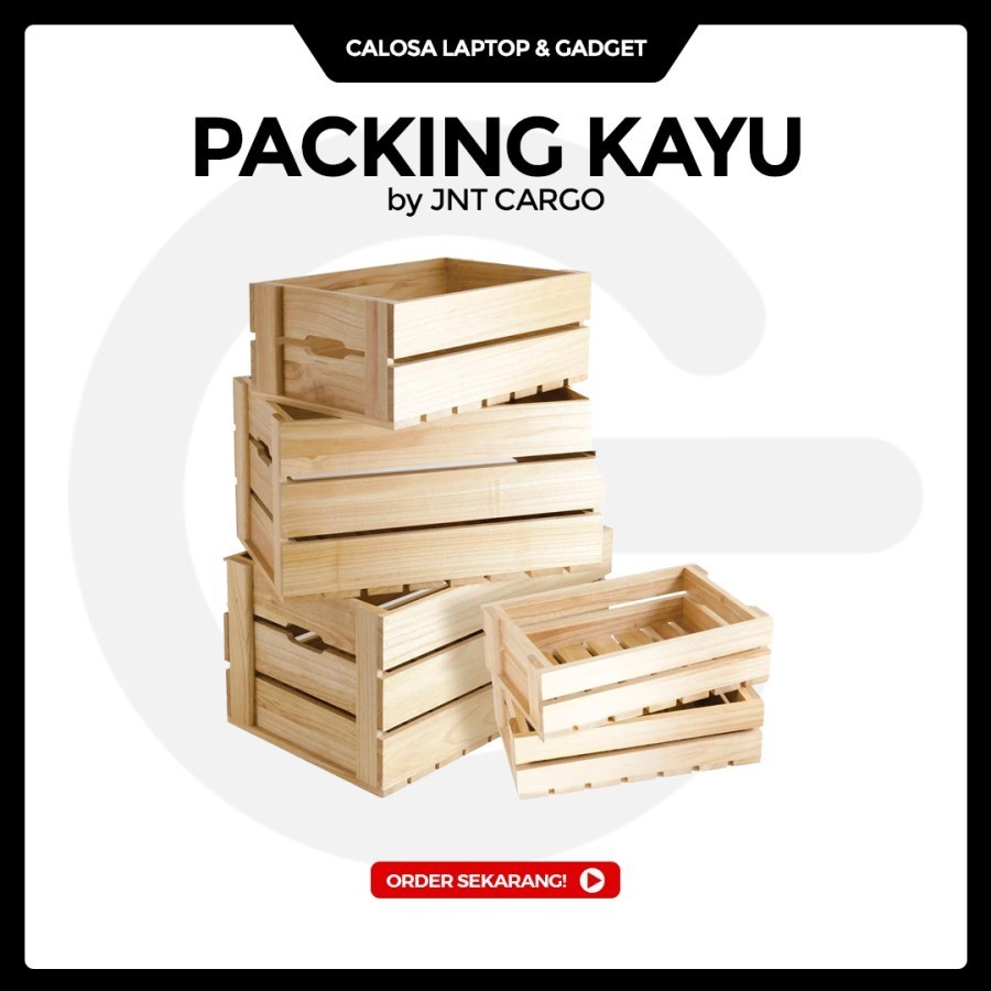 Packing Kayu Cargo J&T