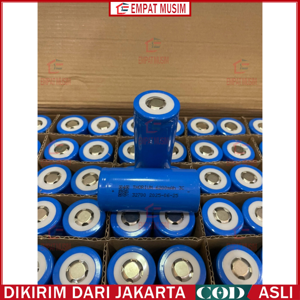 Baterai Lifepo4 32700 6000Ah 3.2V NEW