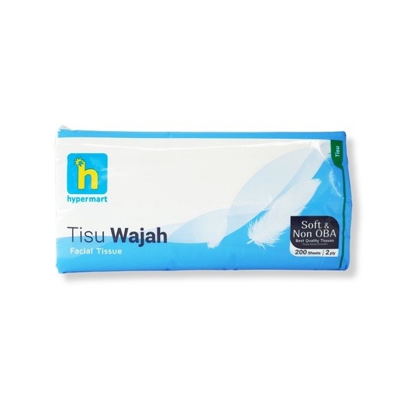 HYPERMART FACIAL TISSUE 200's SPS