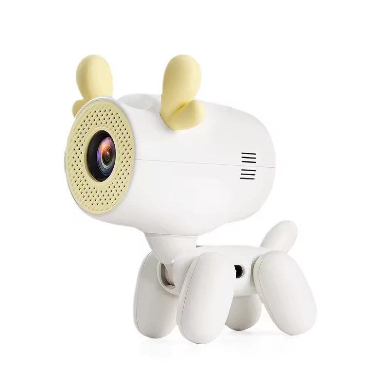 Q96 OHP Dog Projector Android 13 Native 720P Portable Projector 4G 5G WIFI6 BT5 HD 4K 1080P LED Home