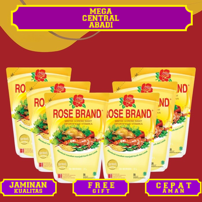 

ROSE BRAND Minyak Goreng 6 x 2 liter ( 1 karton ) (INSTANT ONLY)