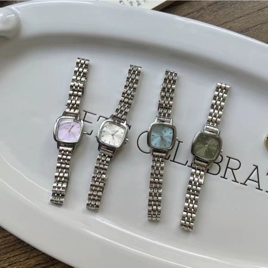 W163 Jam Tangan Wanita Rantai Orient COD - Silver