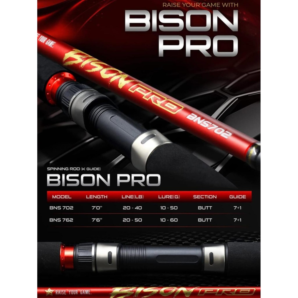 EUPRO Joran Pancing Spinning BISON PRO Joran Pancing Casting Light Casting