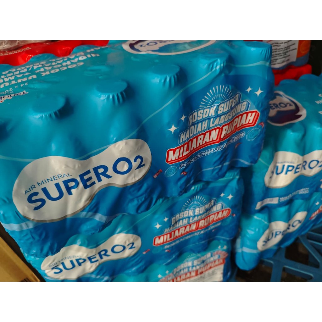 Air Mineral Super O2 200ml KRAT
