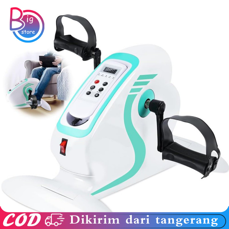 Sepeda Terapi Statis Mini Elektrik Bike Untuk Terapi Struk Dan Olahraga Pedal Exerciser Sepeda Untuk