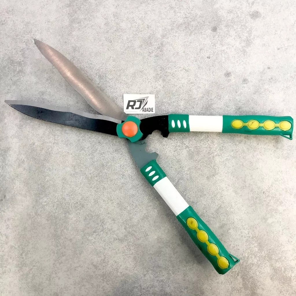 TERMURAH Gunting Rumput Besar Gagang Kayu Gagang Fiber Gunting Tanaman Gunting Taman Bunga Alat Pemo