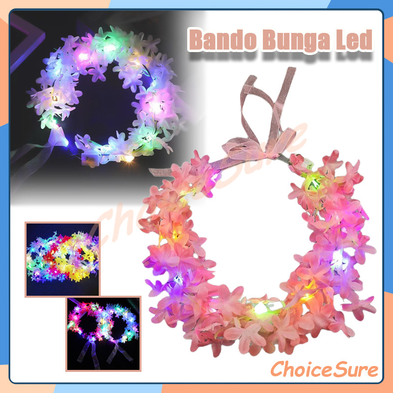 Bando Bunga Led/Bando Led Bunga Elegan/Lampu Led Bando Pesta
