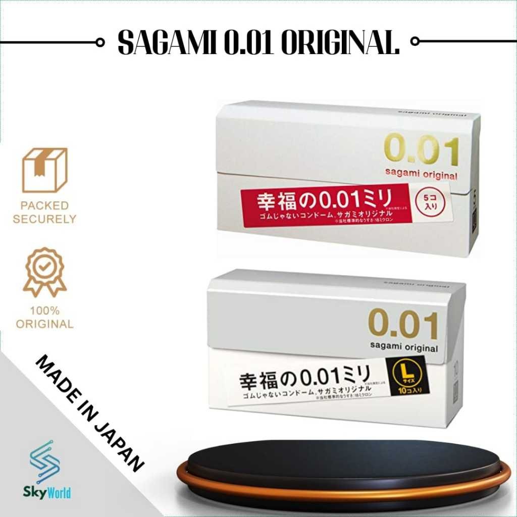 [Ready Stock] Sagami 001 Kondom Sagami Original Jepang