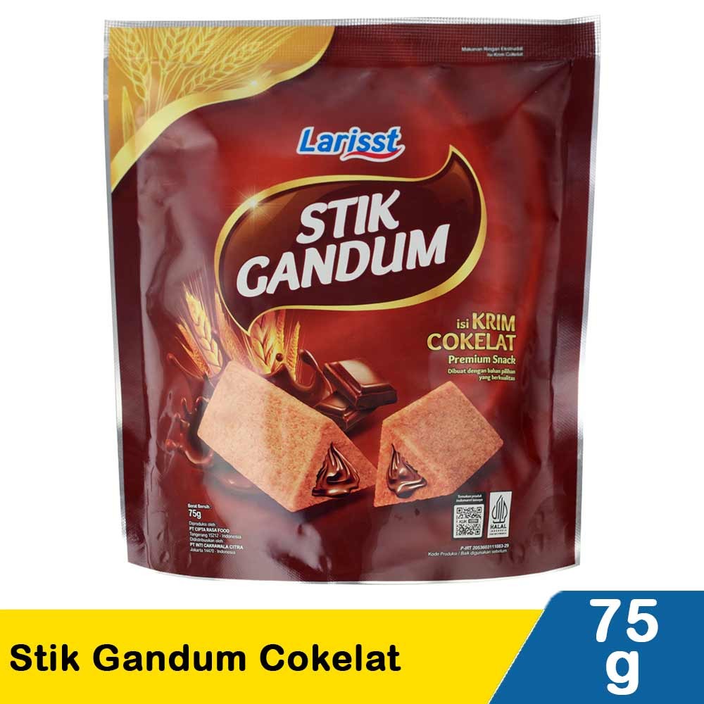 LARISST STIK GANDUM COKELAT 75g