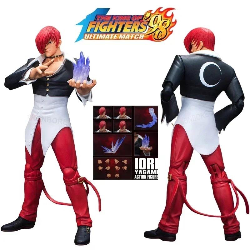 19cm The King of Fighters Iori Yagami Anime Game Figure THE KING OF FIGHTERS '98 Kyo Kusanagi Action