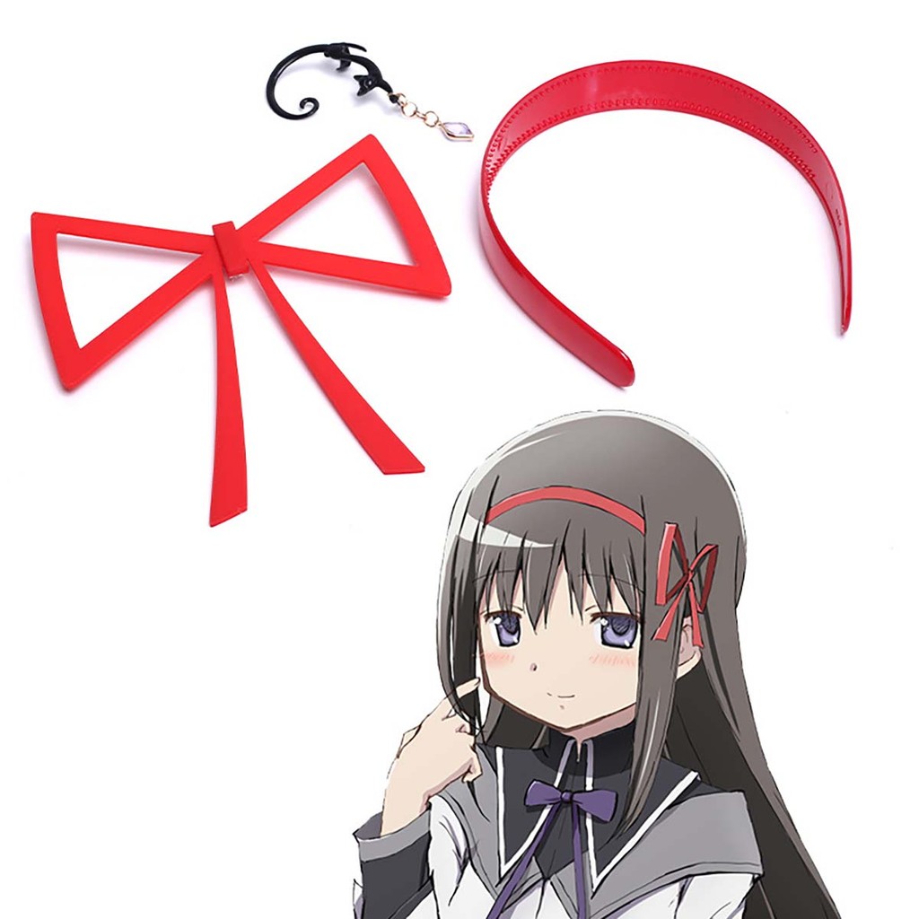 Anime Puella Magi Madoka Magica Cosplay Kaname Madoka Akemi Homura Cosplay wig accessions